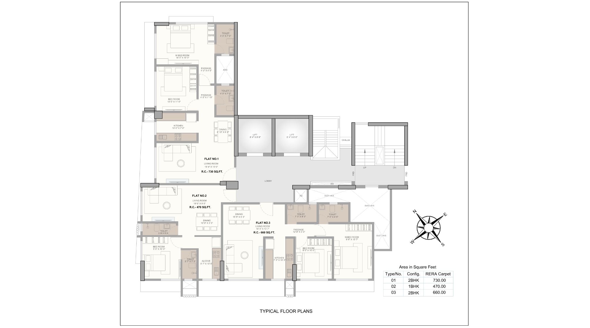 Rathod-Ratan-Infinia-Floor-Plan-Typical